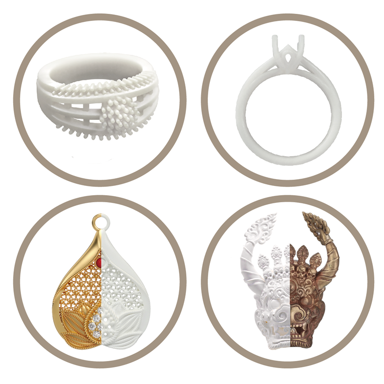 DLP White Wax 3DPrinter 4KL190UR  with oxygen generator for jewelry industry 8