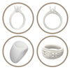 DLP White Wax 3DPrinter 90UR  with oxygen generator for jewelry industry 5