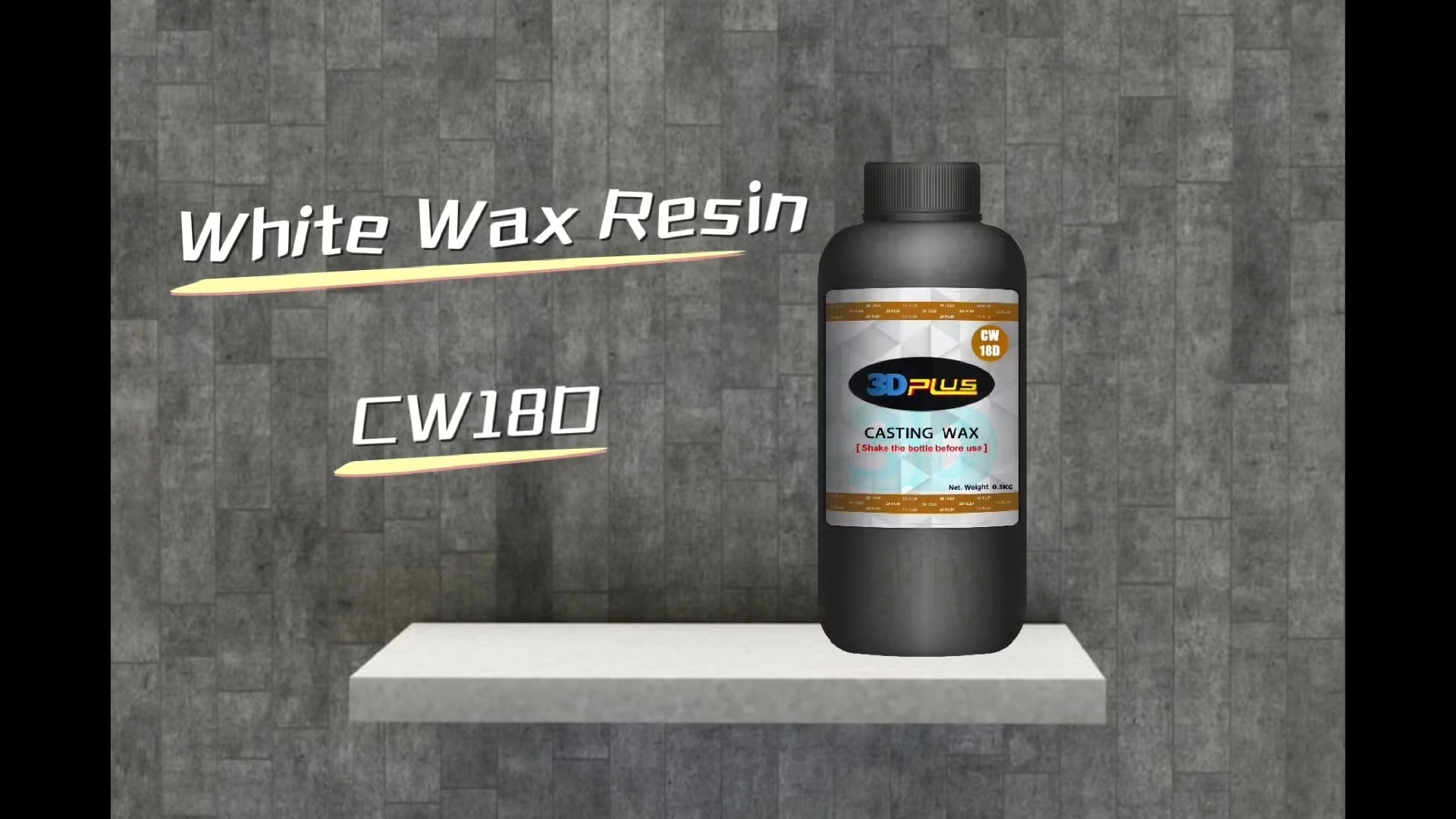 CW18D White Wax Casting Resin 1